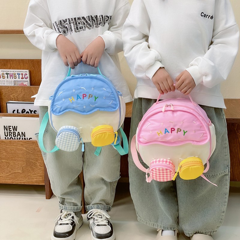 Nuevo jardín de infantes para niños mochila de hombro pequeña mochila de estudiantes de diseño de moda mochila infantil encantadora