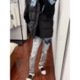 外贸字母新款春秋牛仔裤