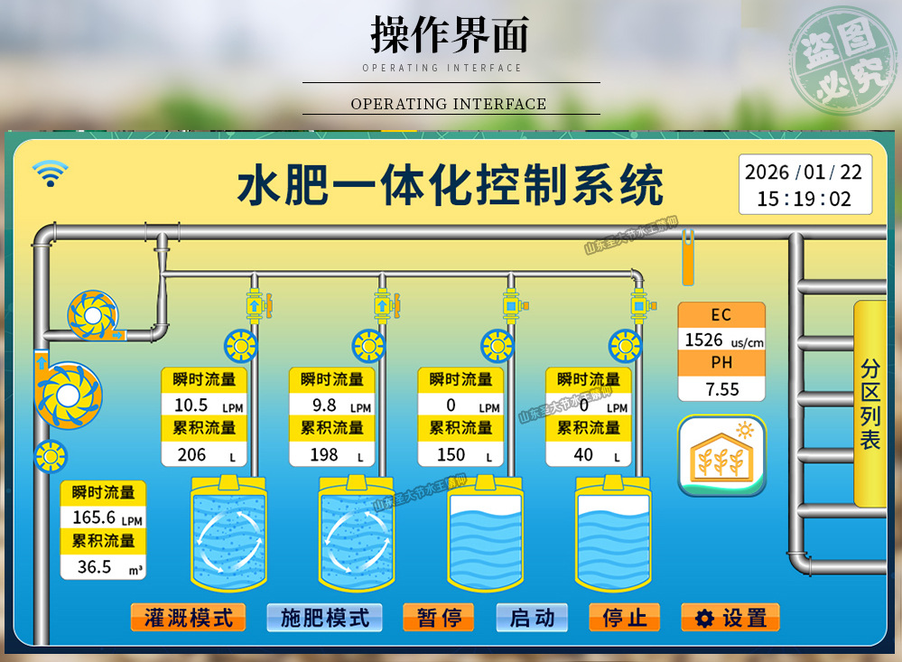 移动式首部系统 阜南县2025年玉米单产提升工程用自动水肥一体机 移动式首部系统 阜南县2025年玉米单产提升工程用自动水肥一体机