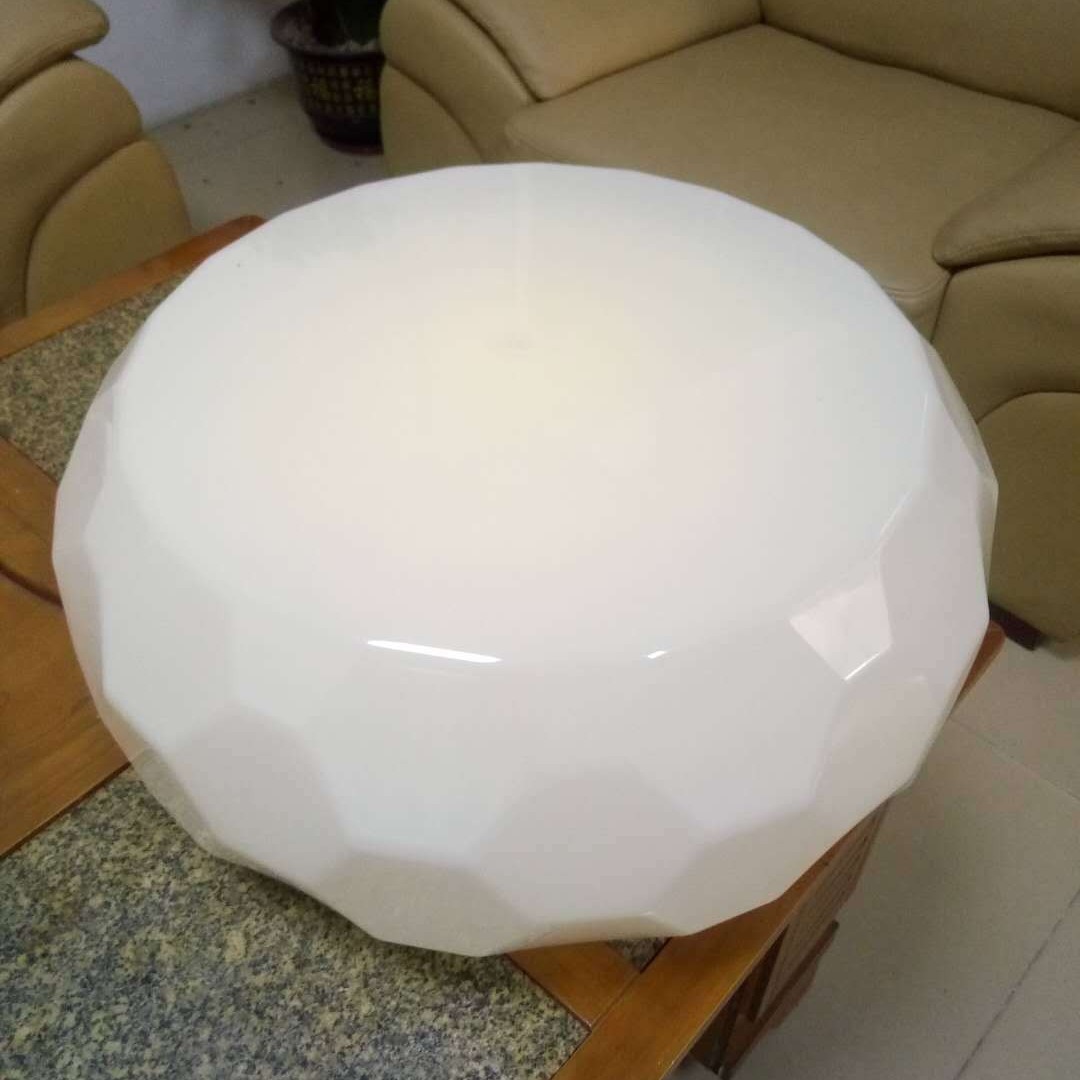 다이아몬드 아크릴 전등갓 PMMA 야외 조명 불규칙한 플라스틱 전등