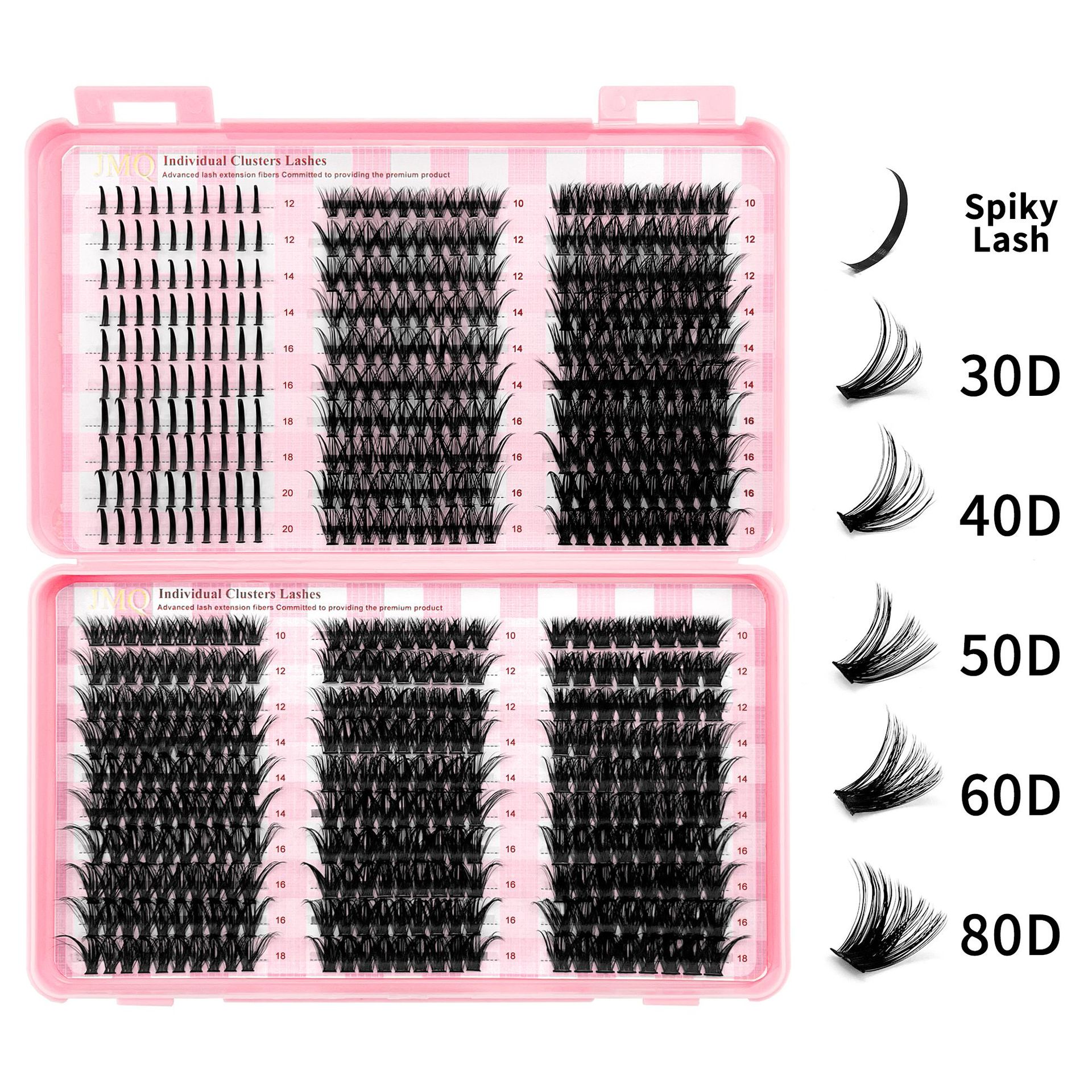 Spiky Lashes pestañas Fairy 30d Amazon Europa y Estados Unidos DIY segmento pequeño demonio pestañas postizas transfronterizas