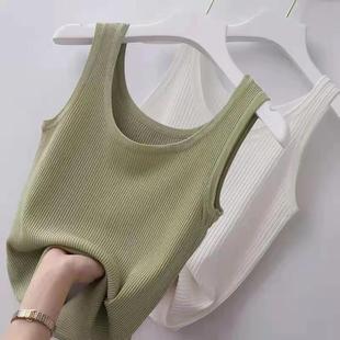 Base body-friendly tank top sleevless, lifting effect, plus size, slim fit, direct factory sales