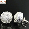 Retro earrings, zirconium, fashionable accessory, European style, Amazon, diamond encrusted