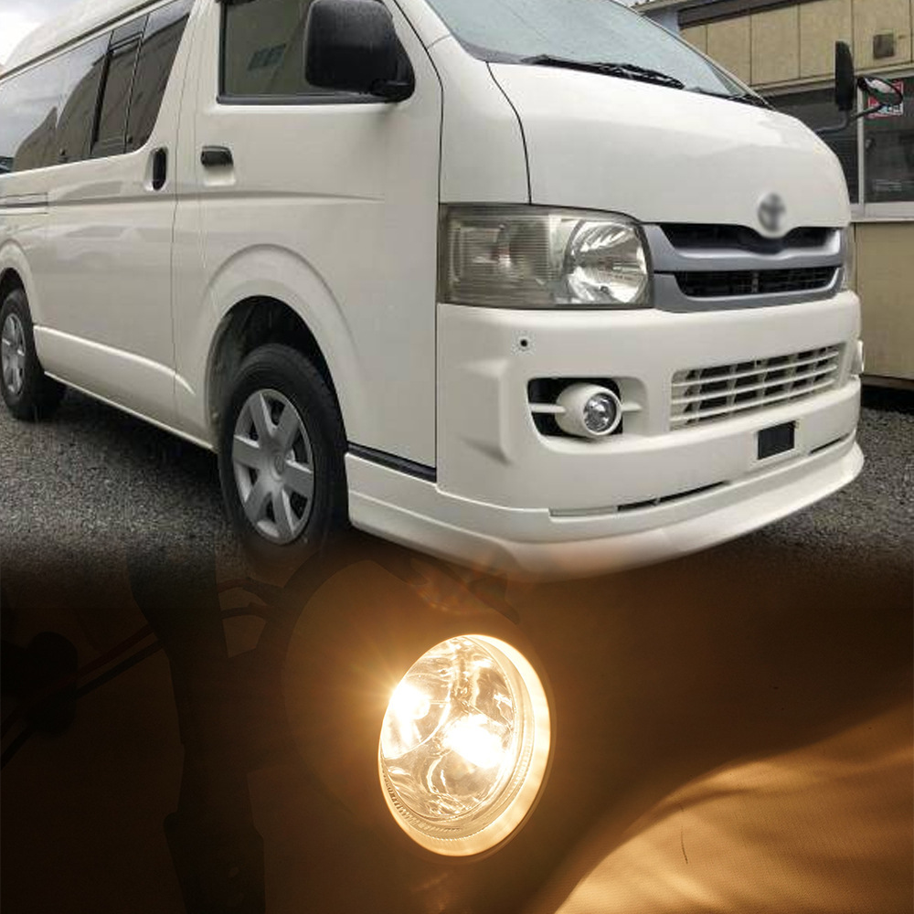 Aplicable a TOYOTA 09 10 11 años de montaje de luz de niebla delantera de león marino luz de día conjunto de luz de parachoques