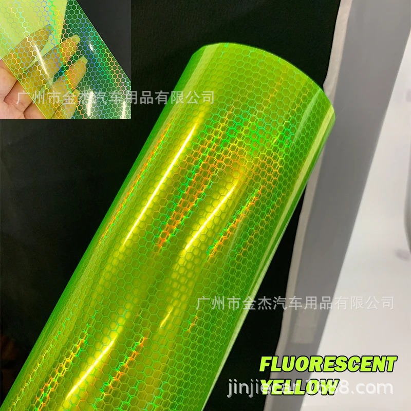 Tổ ong - màu vàng huỳnh quang / 30cm*60cm