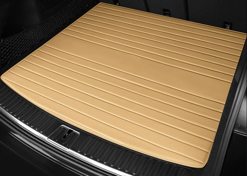 New Model Suitable for Porsche Cayenne/Macan/Panamera/Taycan/718 Car Leather Trunk Mat