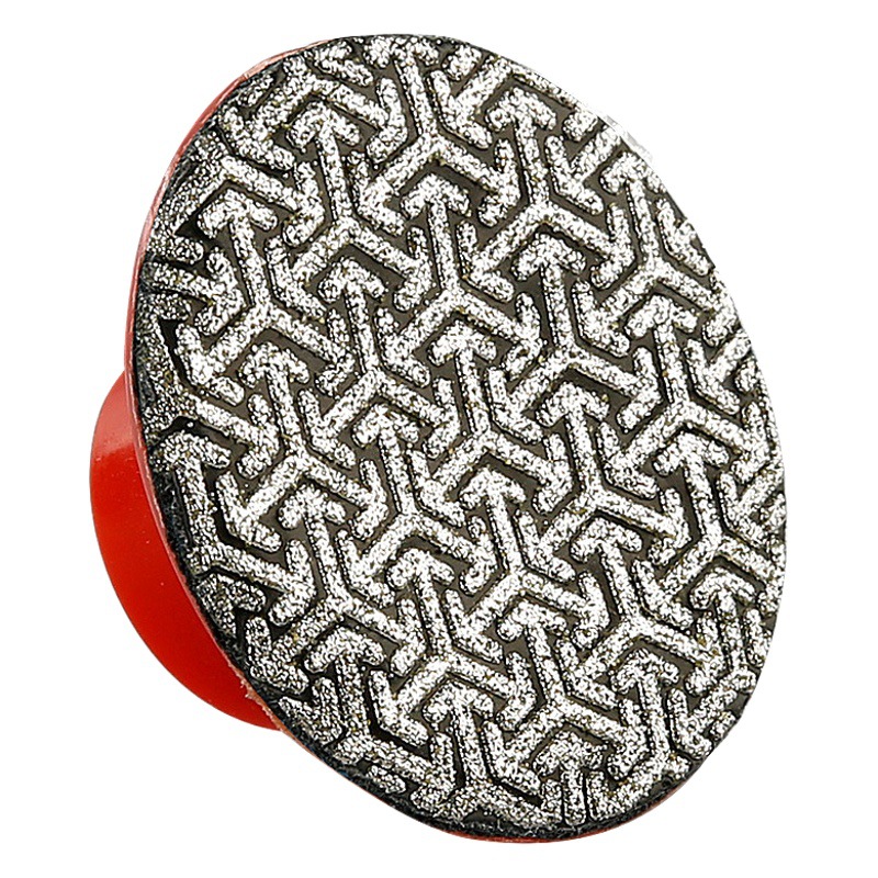 2-pulgadas 5CM electrochapado diamante pieza de molienda Dali cuarzo Jade cerámica Metal pulido pequeña pieza de molienda