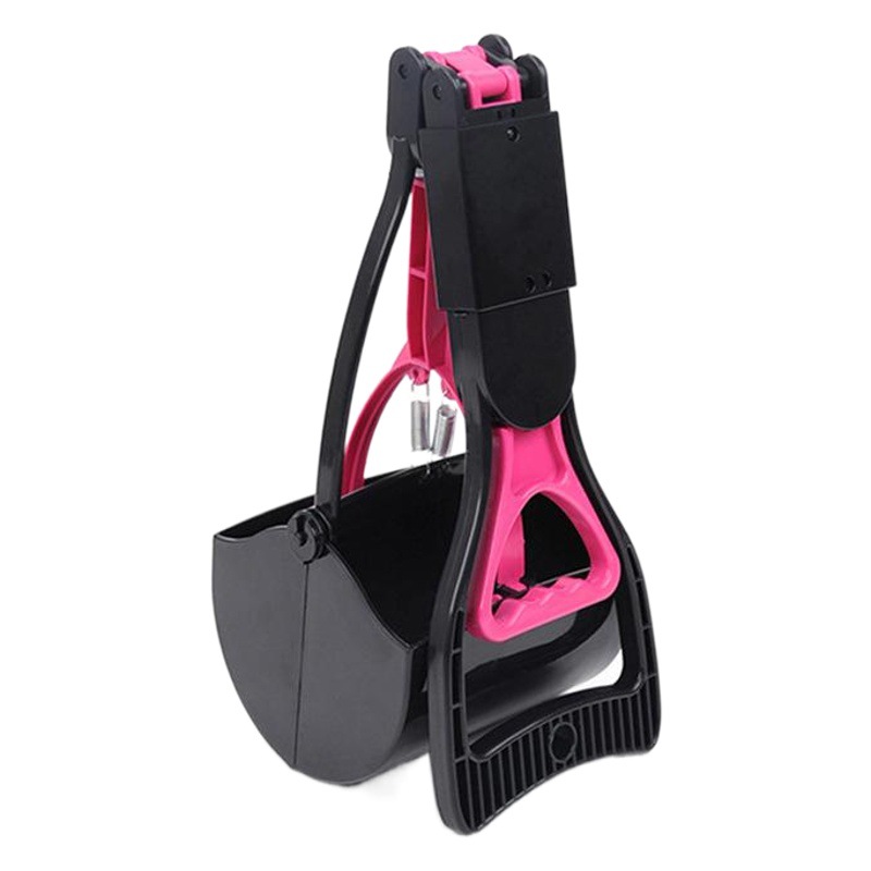 Long Handle Pet Toilet Picker Dog Foldable Toilet Picker Dog Shit Clip Toilet Sealed Pet Cleaning Supplies