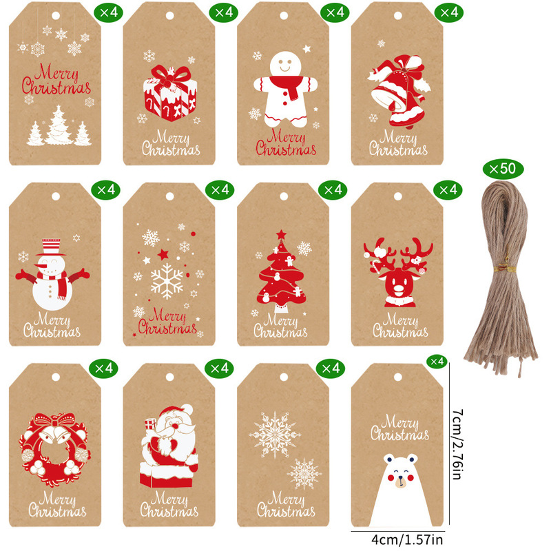 2026 クロスボーダークリスマスタグクリスマスツリー老人タグペンダントクリエイティブギフトクリスマスイブギフトスタンドパッケージ|undefined