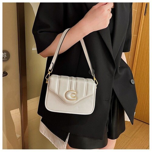  New Fashion Versatile Shoulder Crossbody Women's Bag Retro Handheld Small Square Bag High-end Women's Handbag