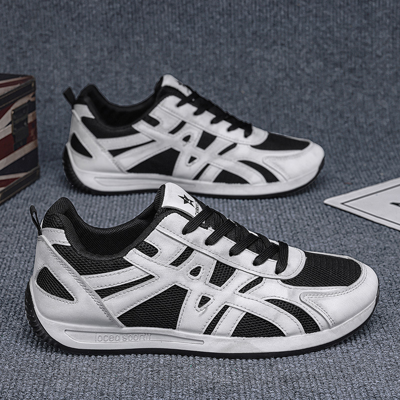 2026 verano nuevo estilo de moda transpirable tendencia de malla ligera y cómoda suela suave hombre casual versátil tendencia de zapatos Gump