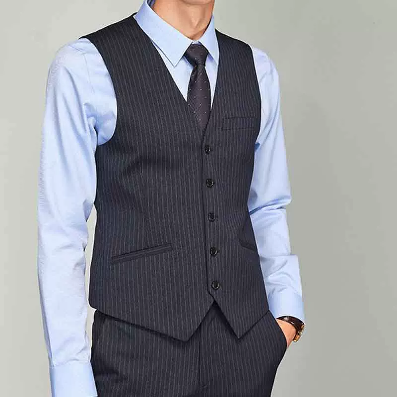 Осенний жилет, костюм, slim fit