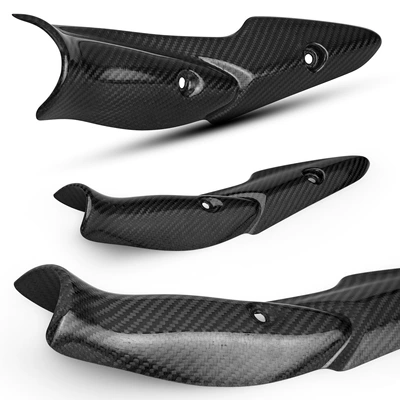 protective plate shielding cover heat-insulating | Motorcycle exhaust pipe
