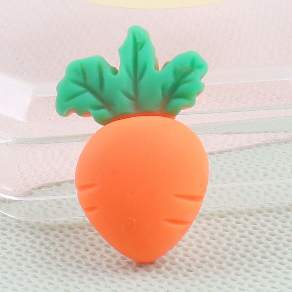 樹脂部品diy果物野菜携帯ケースに手作りの材料を貼る子供の皮筋アクセサリーの卸売り