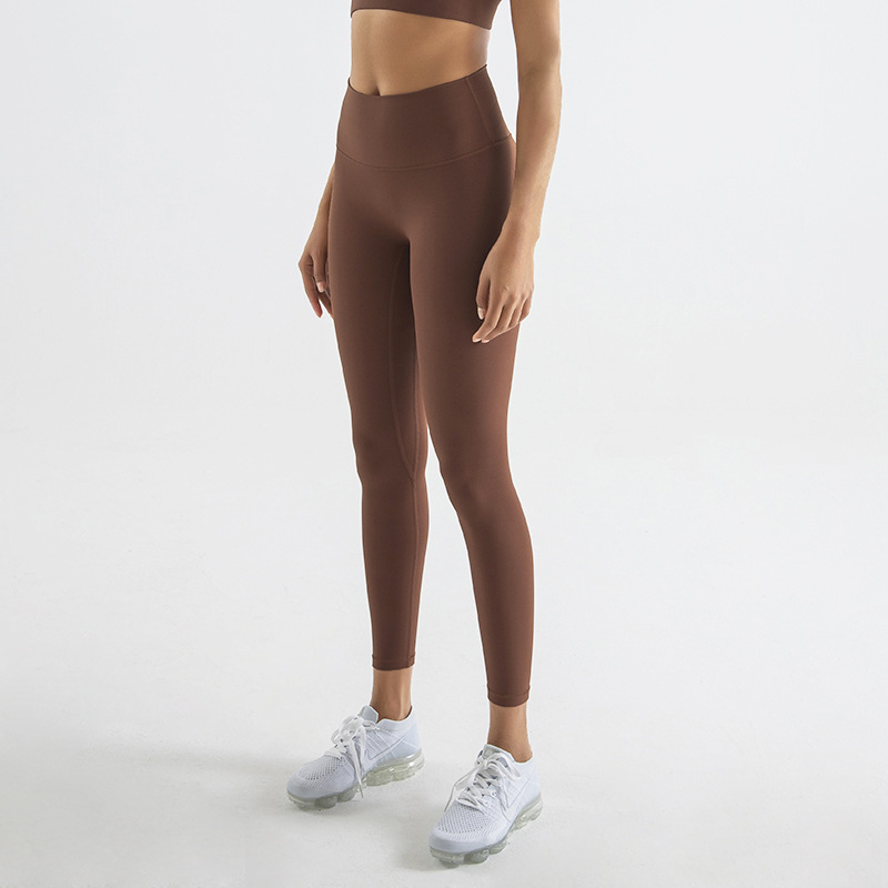 soporte de alta gama desnudo abdomen alto elástico pantalon alto de cintura alta para mujeres mel mel桃 elevación de cadera deportivo pantalon ajustado