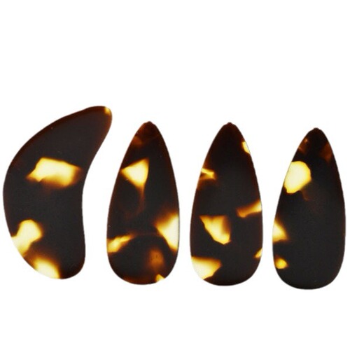 Manufacturers wholesale production of guzheng nails, imitation natural color finger shake artifacts, guzheng nails for adults and children