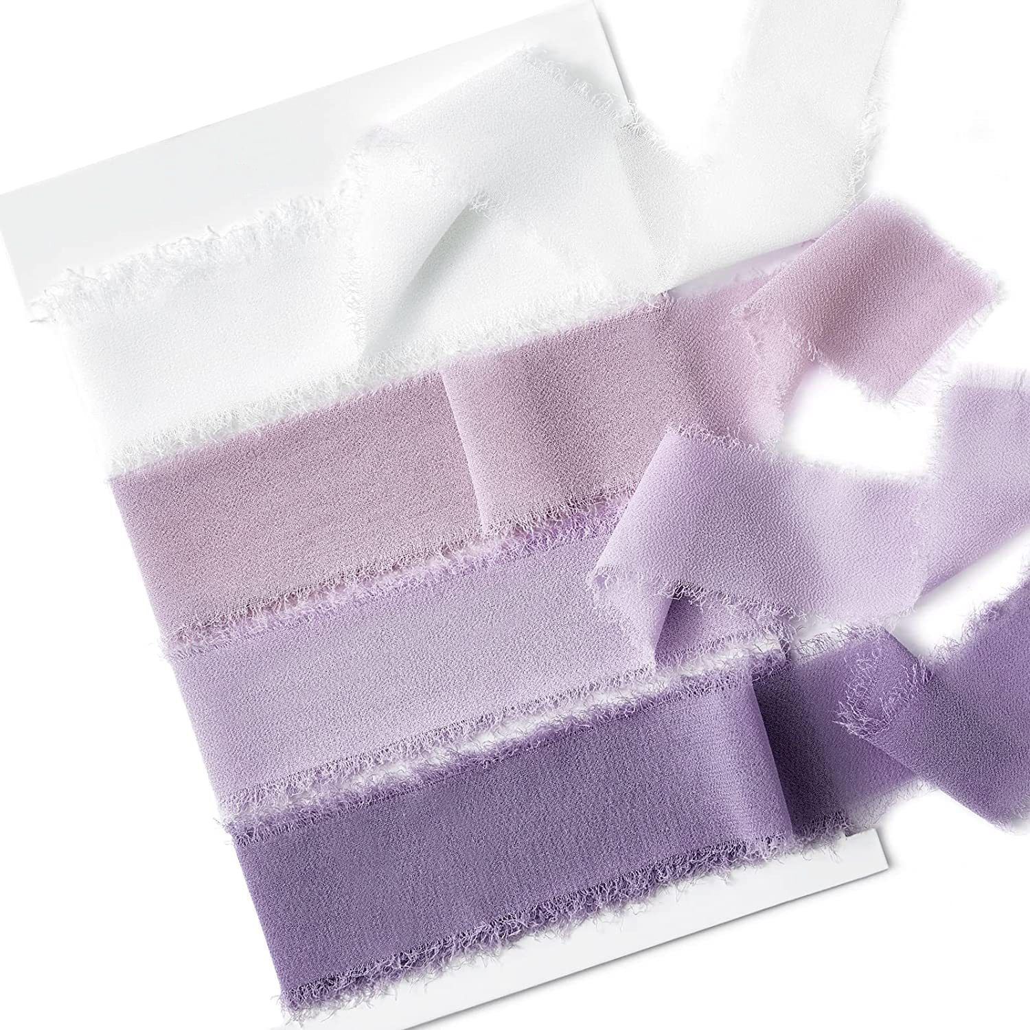 En stock venta al por mayor de gasa deshilachado cinta deshilachada boda tarjeta de felicitación arco decoración ramo de encaje de tela tira