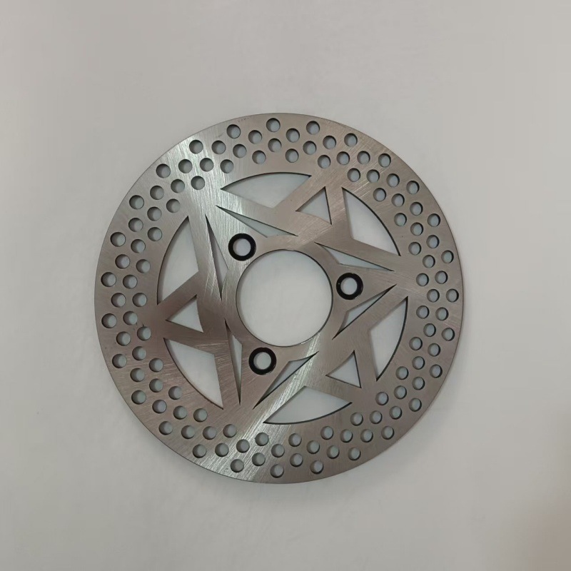Aircraft-Grade Disc Brake Rotor 220*58*4 Thick - Hole Spacing 70, Brake Disc No. 9 for Niu, Yadea, Lujia Front Wheel, Thickened