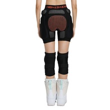 至高新品滑雪护具护臀垫单板双板防摔护臀护膝内穿护具减震款套装