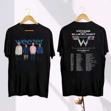 Weezer Band Cotton T Shirt Vintage Men Women Hip Hop Tee Fas