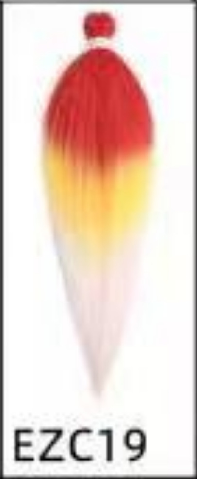 EZ color pelucas grandes trenzas pre estiradas crochet trenzas pre estiradas africanas trenzas sucias