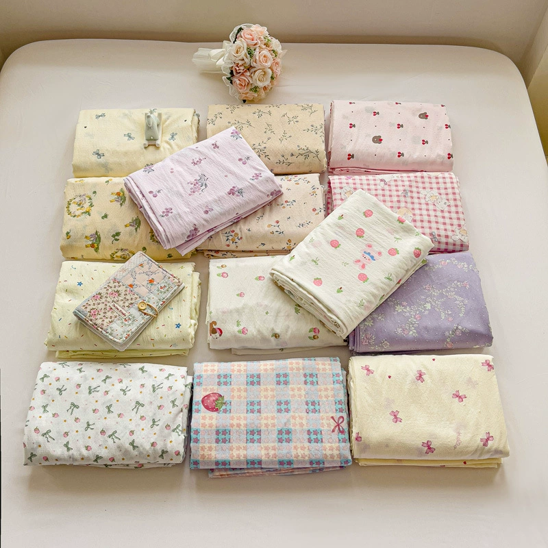 Sheet, fresh set with bow, 3 piece set