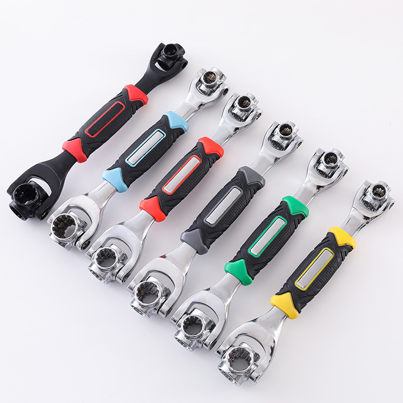 52合一扳手 六角扳手狗头扳手多功能梅花扳手 48合一套筒扳手批发