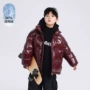 冬季防寒亮面儿童羽绒服