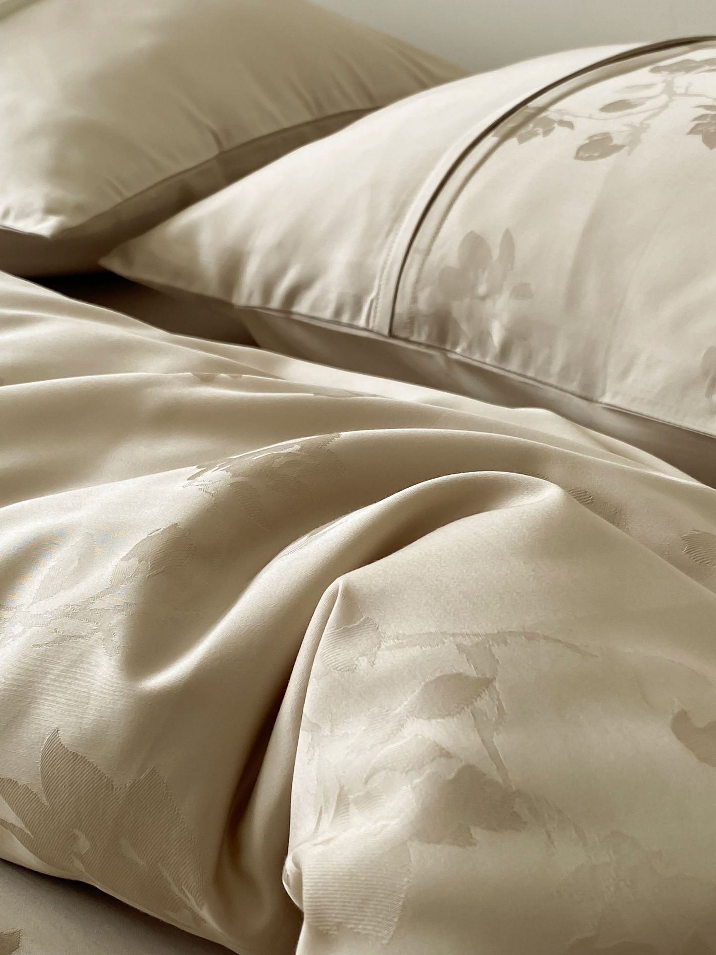 Set lenzuola 4 pezzi in cotone jacquard stile nordico elegante_voghion.com
