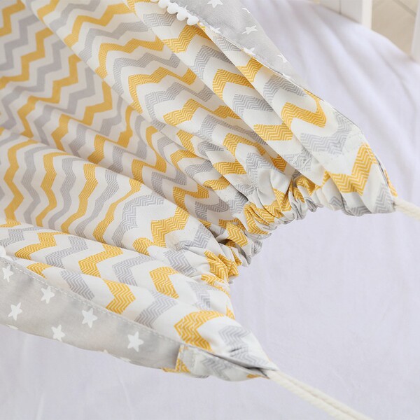 INS children's swing indoor outdoor hanging basket children's hanging cloth bag baby household cartoon hammock