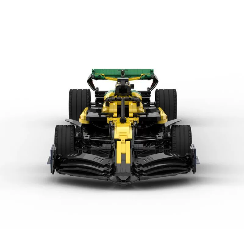 Конструктивные блоки кросс-бортовой MOC-184498 MCL-38 2024 сборка гоночного набора из 3234 деталей, масштаба 1/8