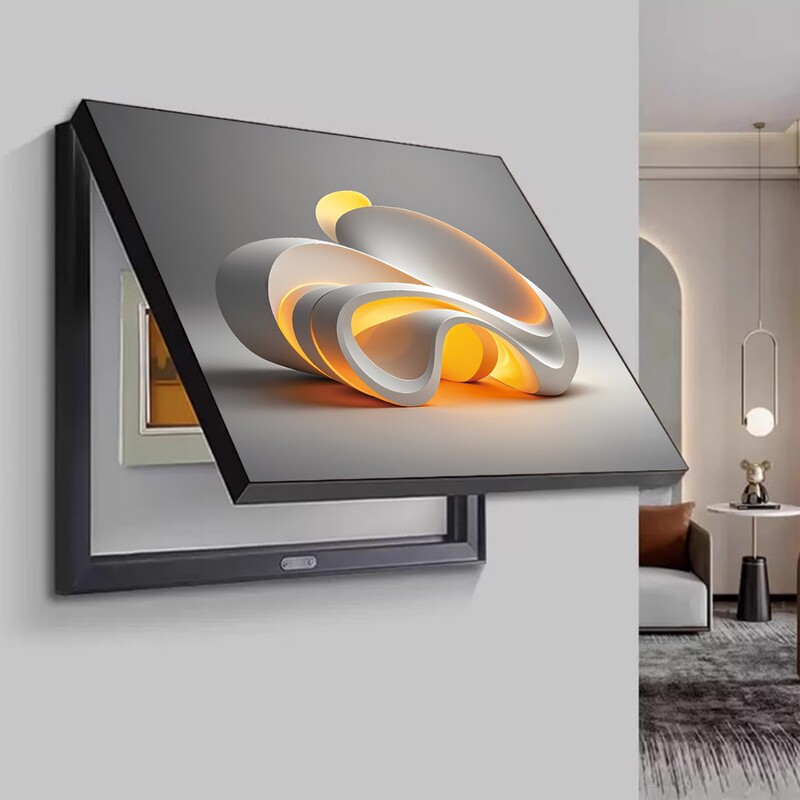 Abstract Electric Meter Box Decorative Painting, No-Drill Modern Minimalist Distribution Box Cover Hanging Painting, Circuit Breaker Box Abstract Electric Meter Box Decorative Painting, No-Drill Modern Minimalist Distribution Box Cover Hanging Painting, Circuit Breaker Box