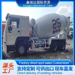 İxrac Sinotruk Howo 371HP Böyük 12m³ Betonqarışdıran Nəqliyyat Çən Yük Maşını