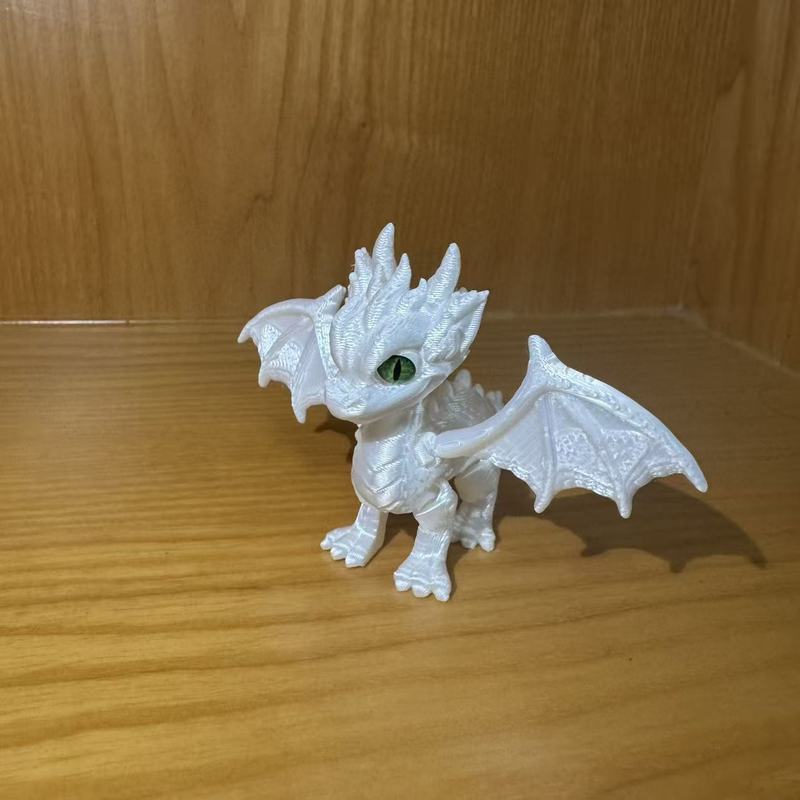 3D打印玩具恶魔翅膀飞龙关节可活动摆摊小玩具宠物摆件工艺礼品|undefined