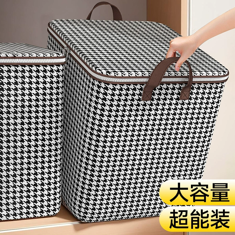 Big capacious duvet for home use, dustproof storage system