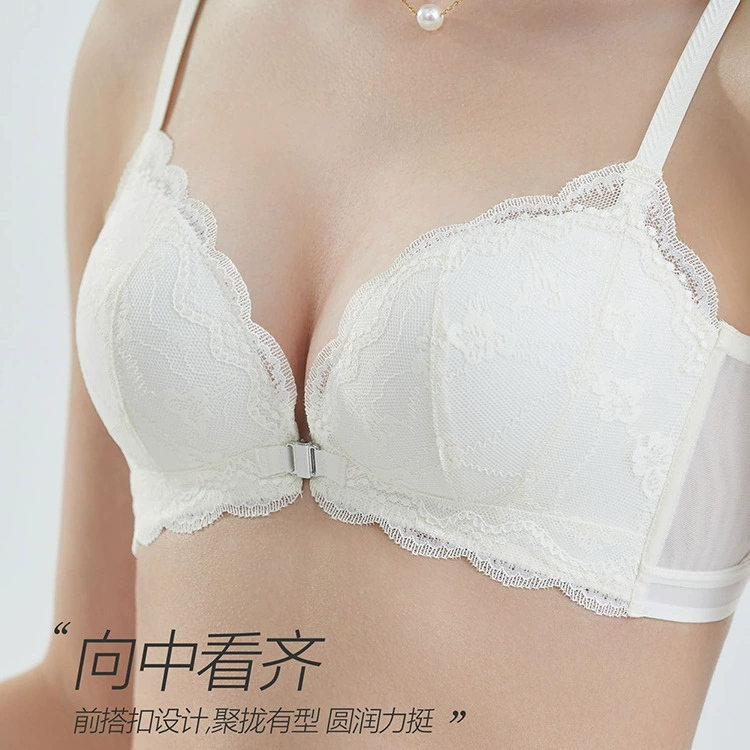 Lace sexy wireless bra, push up bra