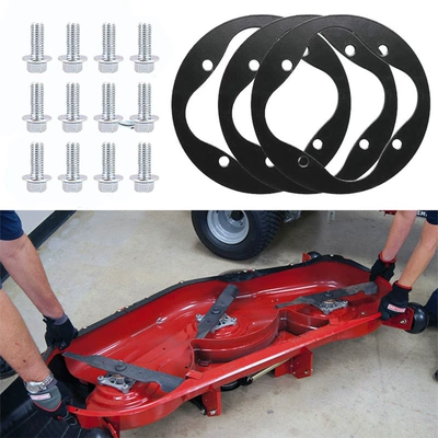3Pcs Lawn Mower Spindle Cutter Head Reinforcement Ring 918-04126 918-0671B 04125 618-04636
