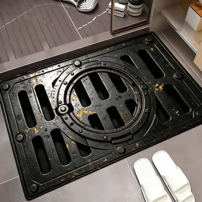 Avtomobil döşəmə paspasları | for Bathroom and Toilet, Water - metal-grille-8-4060cmnew-diatom-mud