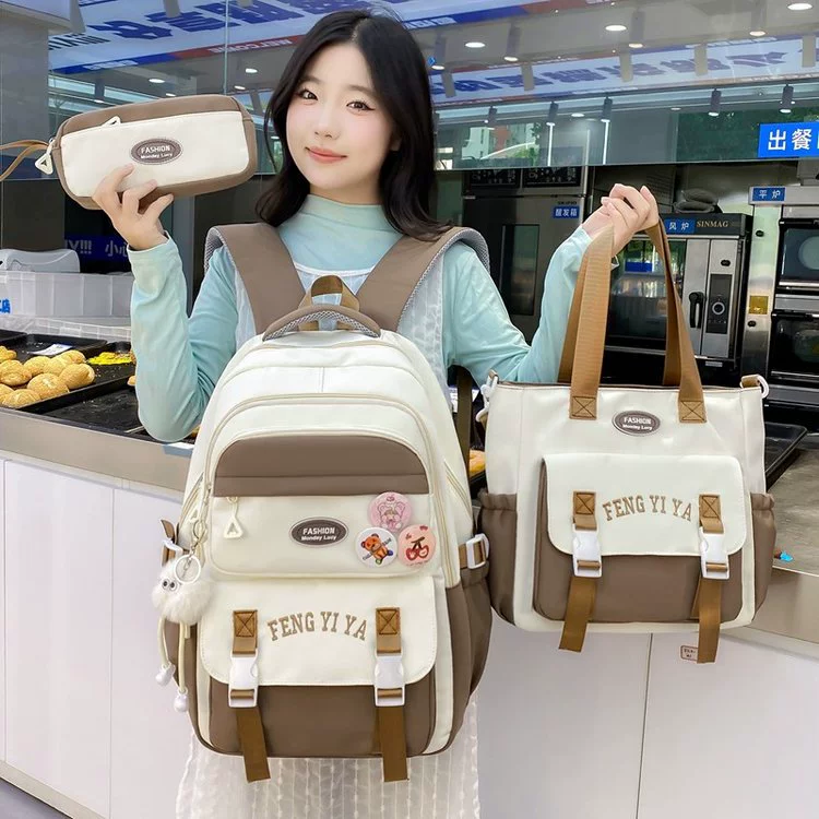 School bag, high quality capacious universal backpack lightweight, for secondary school
