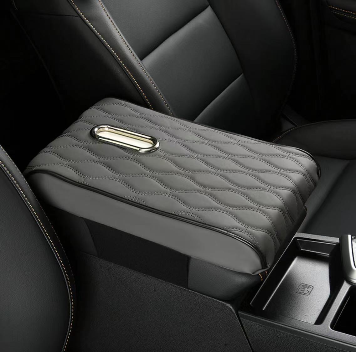 Source Manufacturer Car Interior Armrest Box Pad Central Control Multi-Functional Booster Pad Universal Type with Tissue Three-In-One Armrest