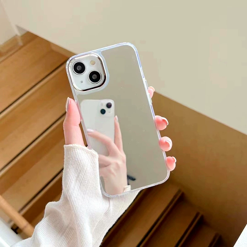 Apple, совместимый iPhone 16, iPhone15 Pro, чехол для телефона, iPhone, эффект зеркала, защита от падения
