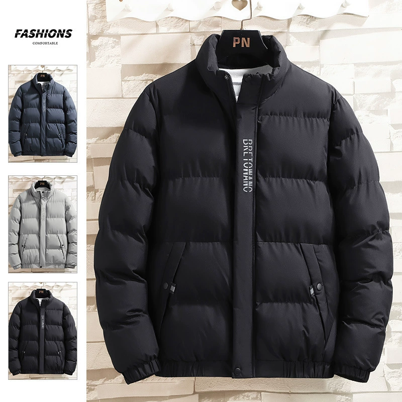 Demi‑season short down jacket, 2023 collection, increased thickness, import
