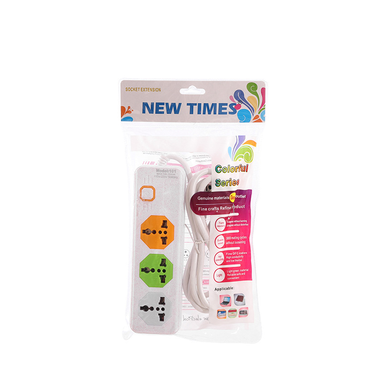 101 # 102 # serie USB y sin dinero enchufe de una sola fila de color con interruptor general de control de comercio exterior