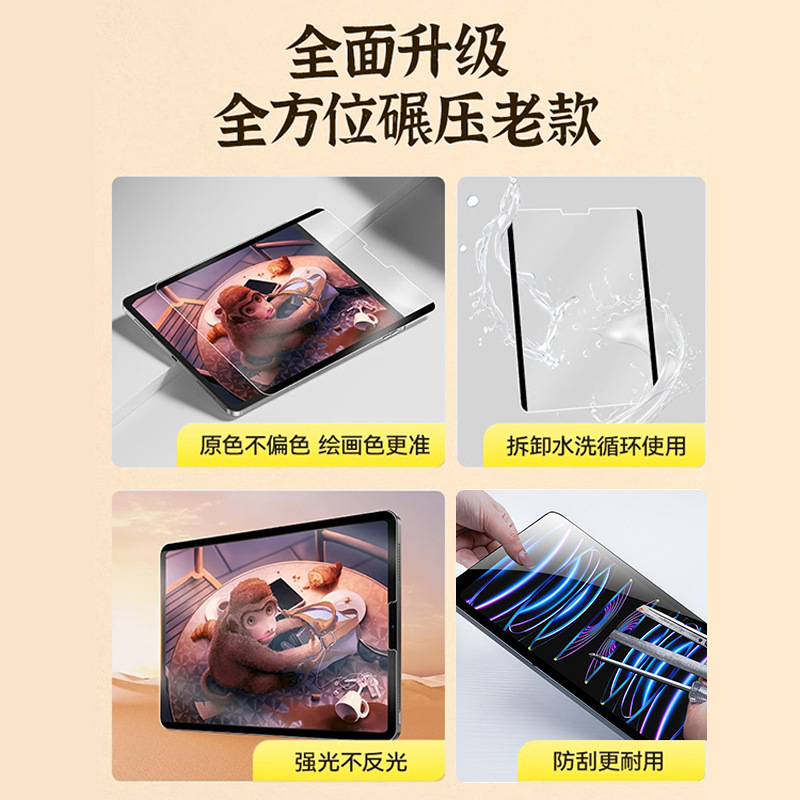 アップルのipad 11手書きのタブレットの膜を適用します。|undefined