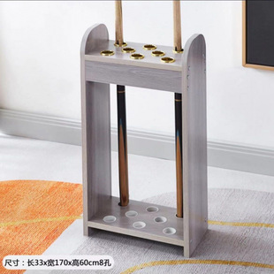 Billiard Cue Rack Floor-Standing Wooden Drop Shipping