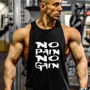 Summer vest men's outer wear waistcoat cut sleeve sleeveless T-shirt loose basketball fitness sports