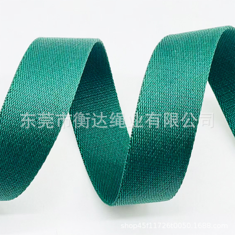 Fábrica personalizada de color sólido rayas de poliéster mate computadora jacquard correa de tela bolsas de zapatos correa de cuerda para teléfonos móviles