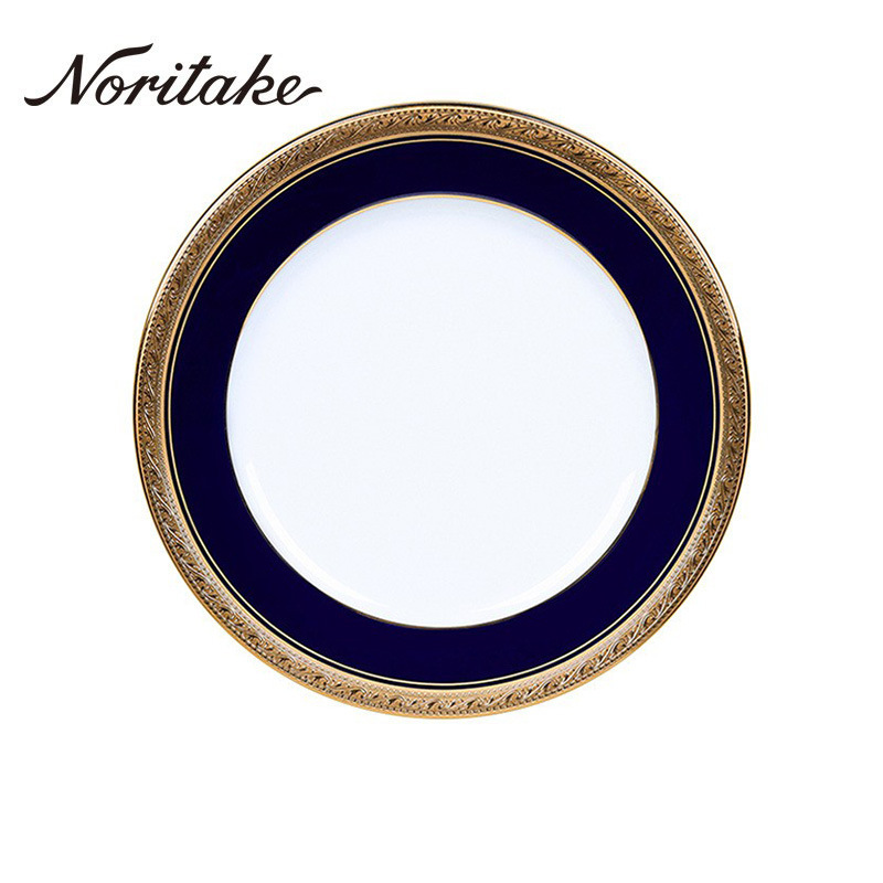 Noritake Wu Jin Kou CRESTWOOD COBALT Western tableware suit creative dish household plate