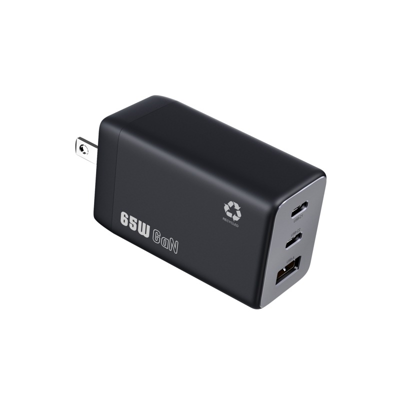 Gallium Nitride 65W Charger GaN65W Charging Head Suitable for Apple HuaWei Samsung Mobile Phone Notebook