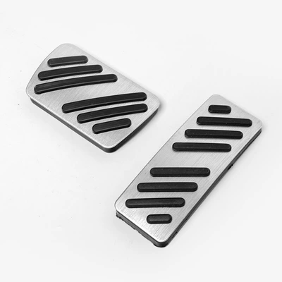 Suitable for MG ZS/MG MG6/MG HS accelerator pedal brake aluminum alloy anti-skid main driving pedal (Dekorativ pedal başlıqları) - mg-zs-aluminum-alloy-accelerator-brake-pedal-2-piece-set
